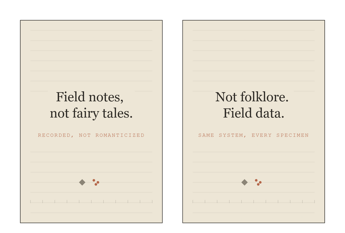 Field Ledger tagline poster — Three Brothers' Granary, LLC.