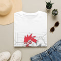 Big Red Portrait T-Shirt | Chicken Illustration, Farm Animal Tee