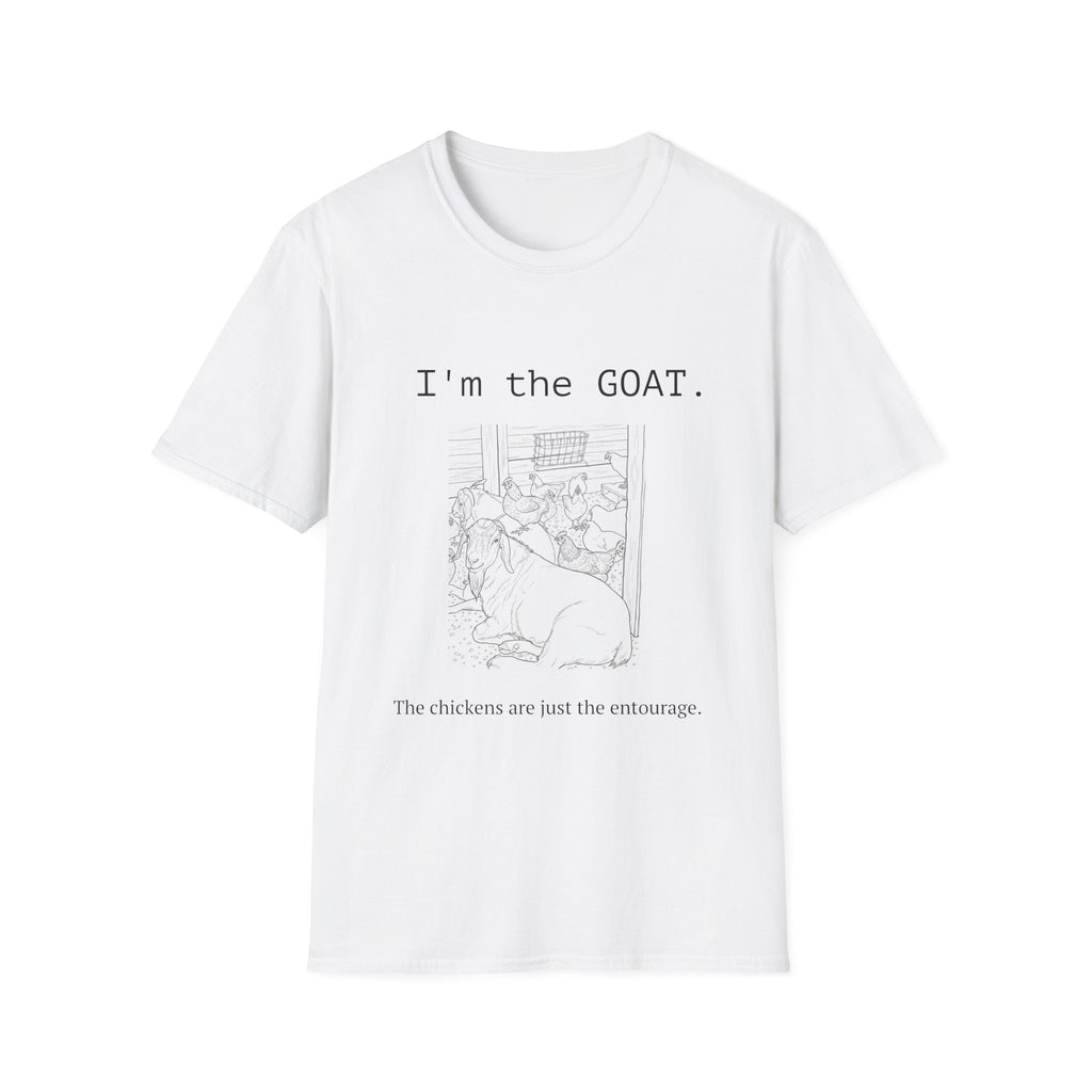 I'm the GOAT T-Shirt | Goat Illustration, Minimal Typography