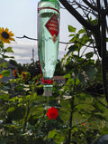 Upcycled RC Cola Bottle Hummingbird Feeder | Handmade Garden Decor | Made in USA