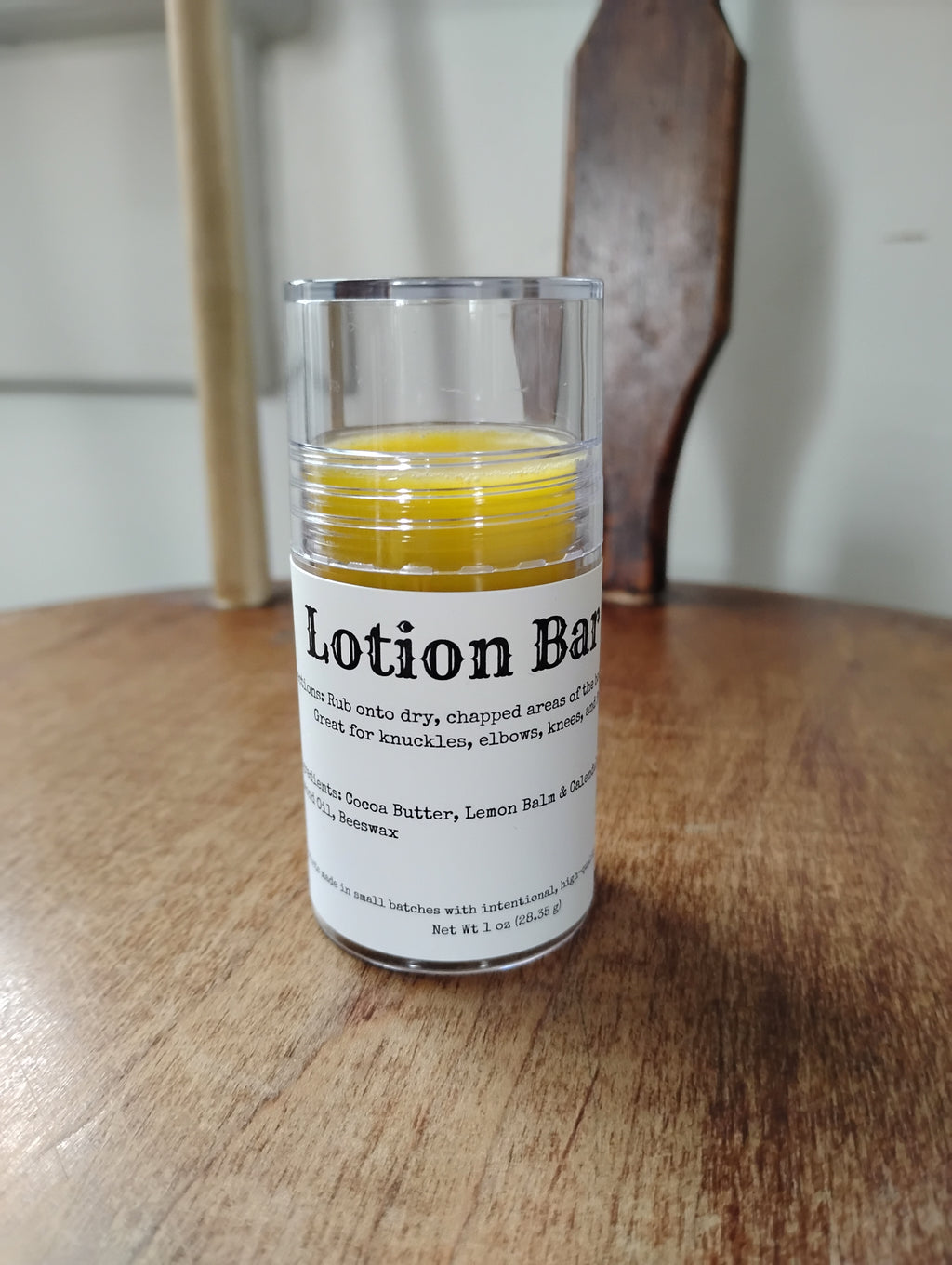 Natural Moisturizing Lotion Bar